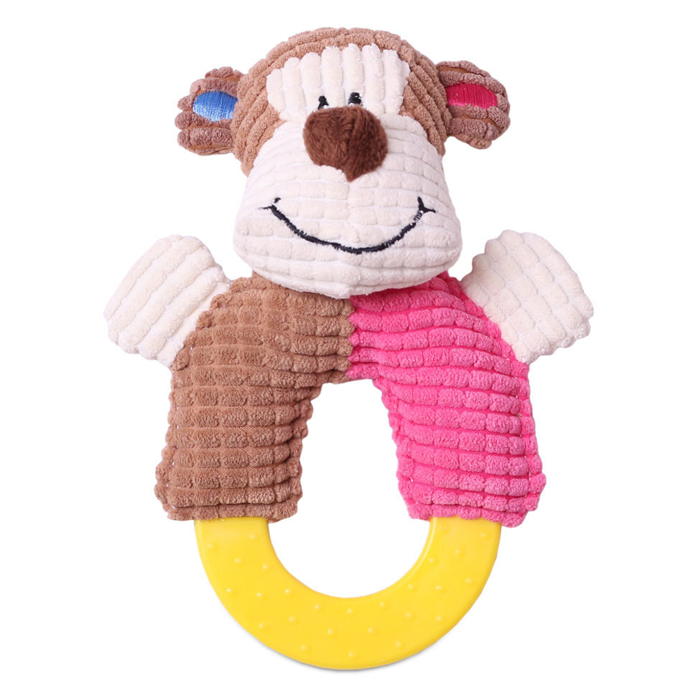 Lion Обезьянка игрушка для собак, 18,5х13,5см