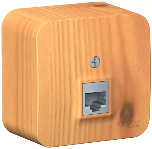 РОЗЕТКА С/У компьют. RJ45, ясень BLNIS045005