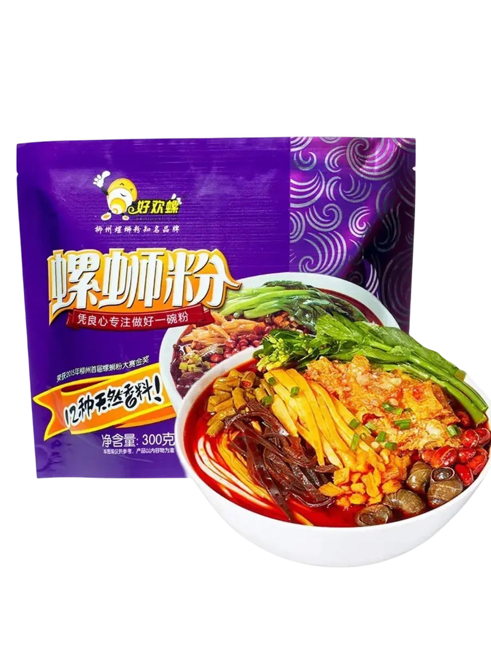 Рисовая лапша с речными улитками, суп Лоусифен