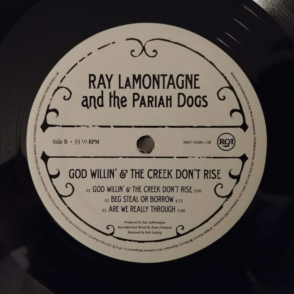 Ray LaMontagne And The Pariah Dogs / God Willin' & The Creek Don't Rise (2LP)