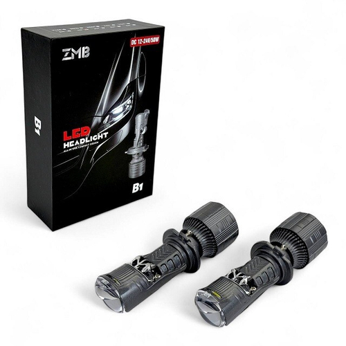 (LED OPT) Лампа Диод H 7 B1 ЛИНЗА 6000K 4000Lm 33W 12-24V