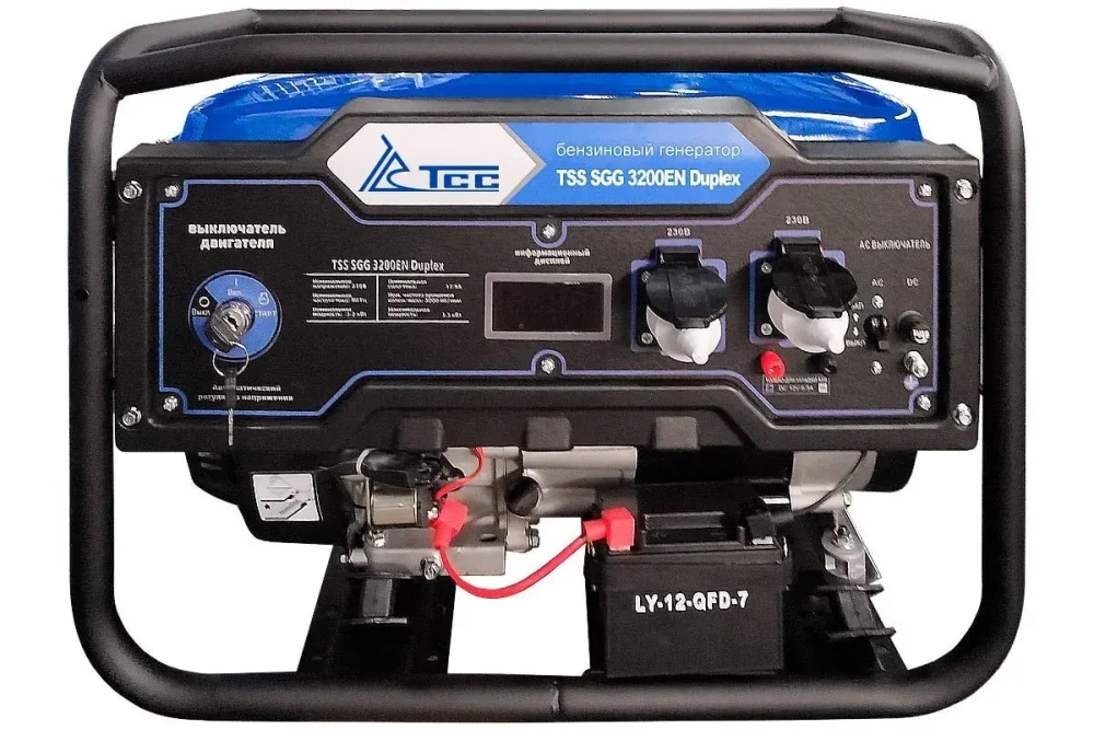 Генератор (3,2 кВт)TSS SGG 3200EN Duplex бензиновый