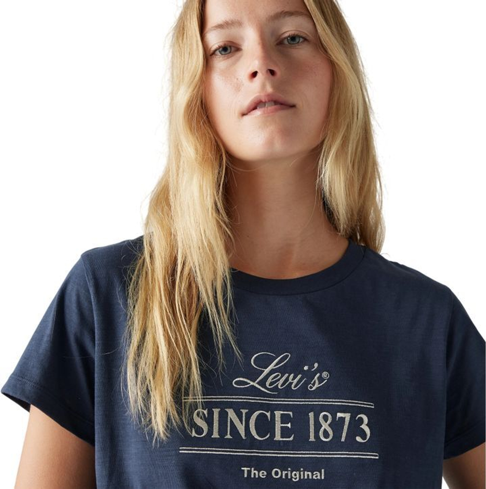 Футболка Levis GRAPHIC BOXY TSHIRT синий