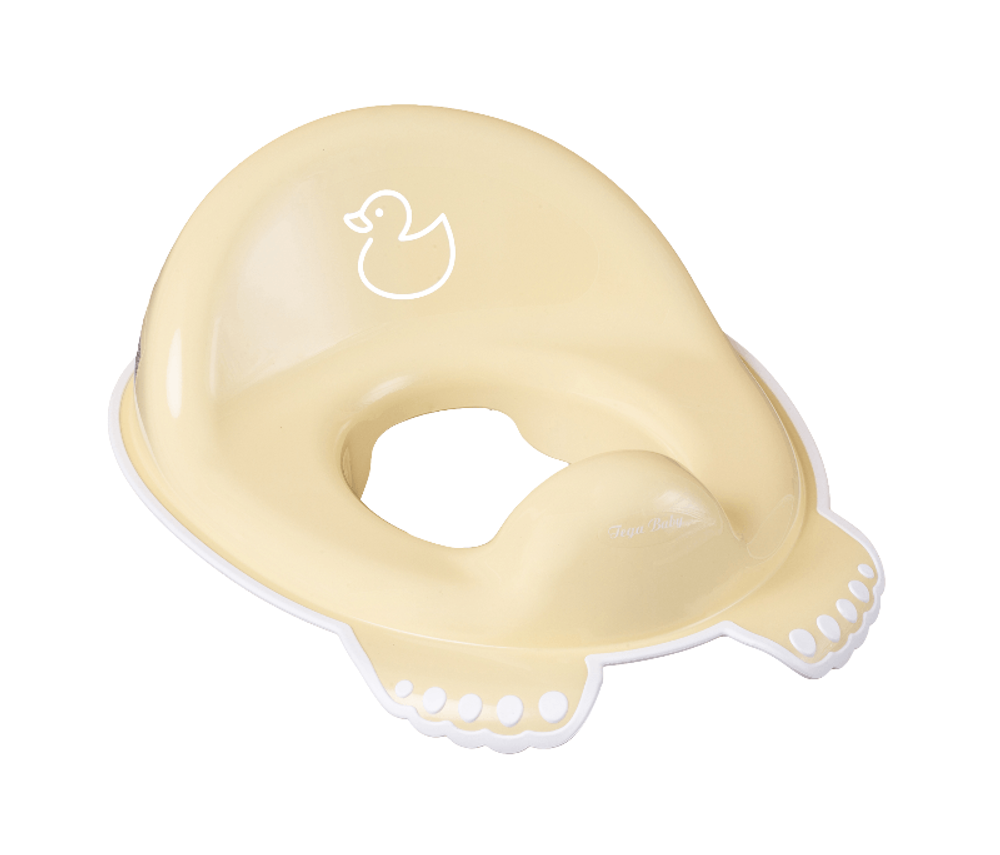 Накладка на унитаз  "Уточка" нескользящая (yellow-желтый)