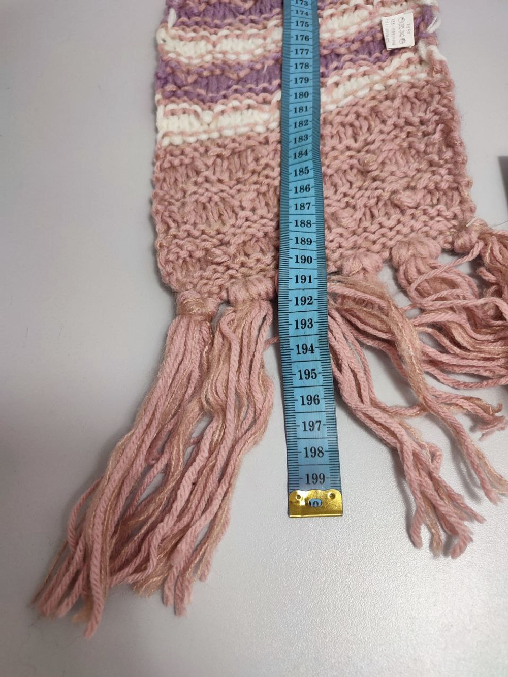 Шарф в полоску, новый