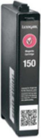 Струйный картридж 1 шт Подлинный (XL) Пурпурный Lexmark No.150XL Blister without Alarm  14N1616BL