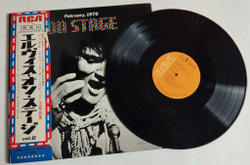 Винтажная виниловая пластинка LP Elvis Presley On Stage February, 1970 (Japan 1970) (Obi)