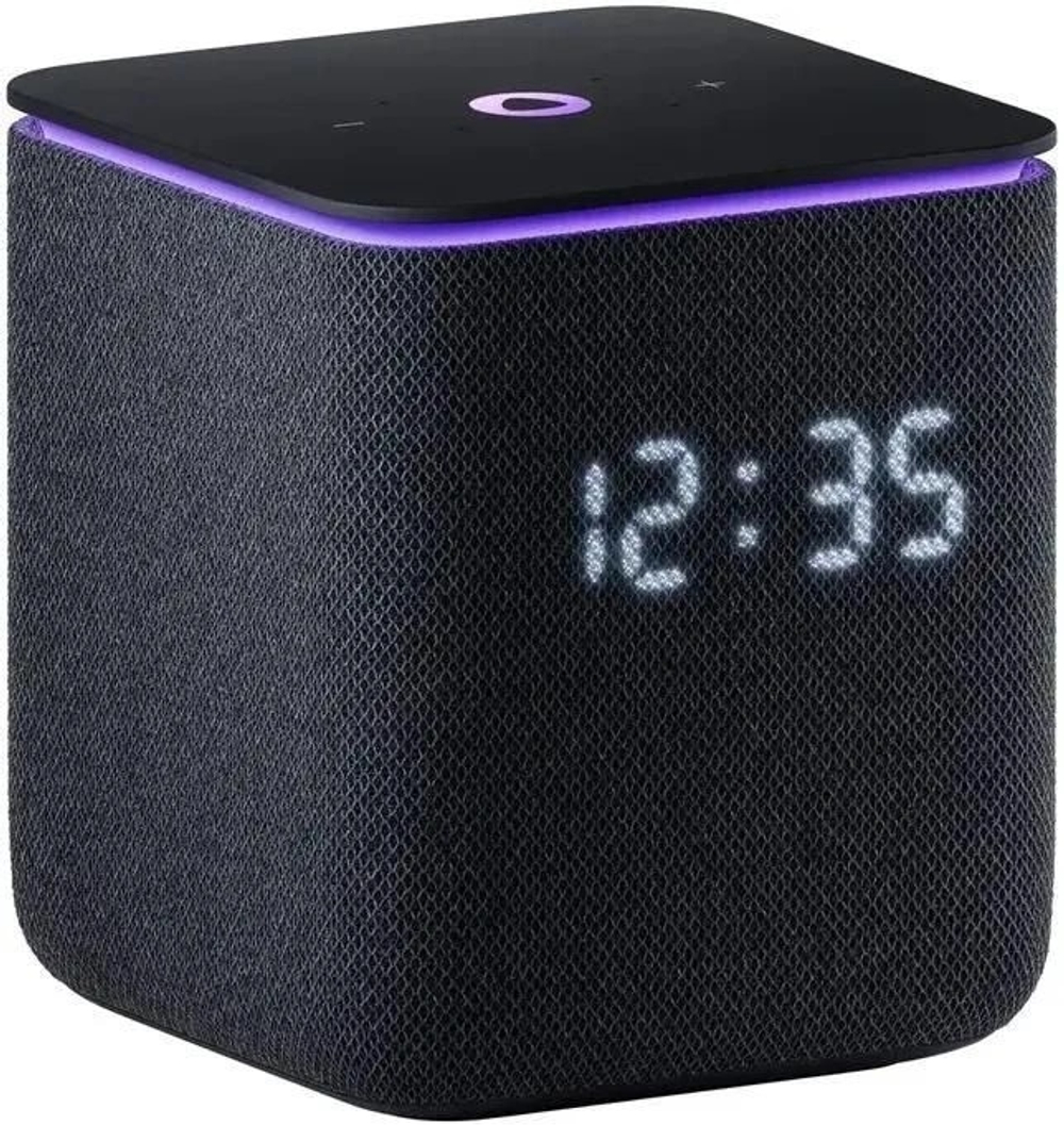 Умная колонка Яндекс Станция Миди, Чёрная (YNDX-00054BLK)