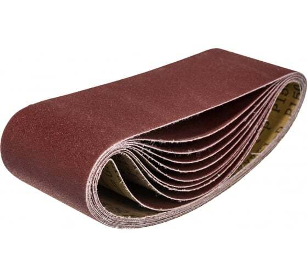 ЛЕНТА АБРАЗИВНАЯ MATRIX Р150, 75 Х 533 ММ, 10 ШТ 74241