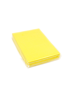 Баф-мини 100/180гр желтый 35*25мм (уп.50шт)