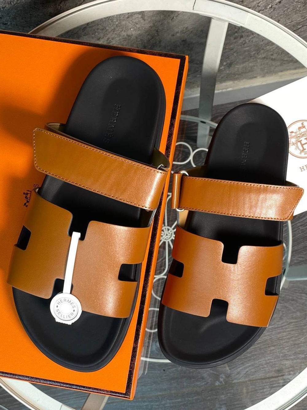 Шлепанцы Hermes