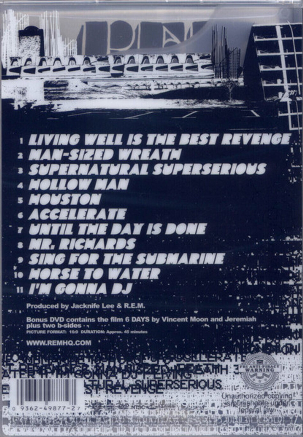 R.E.M. / Accelerate (Deluxe Edition)(CD+DVD)