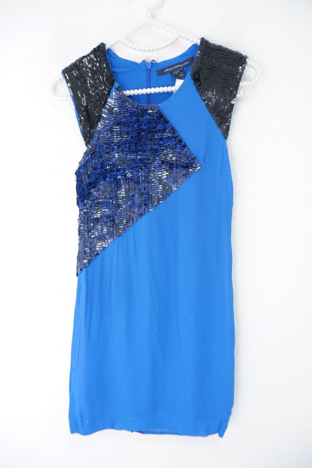 Платье French Connection синее 36 размер