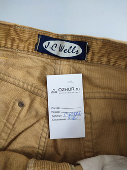 Брюки вельветовые 46/48 размер