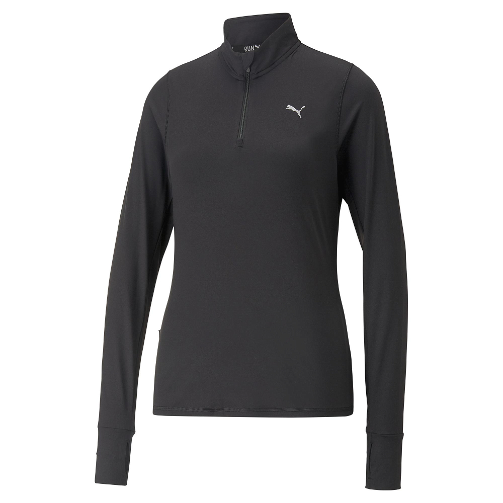 Женский лонгслив PUMA RUN FAVORITE 1/4 ZIP W