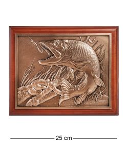 GAEM Art ПК-237 Ключница «Щука» мал. 20х25х9