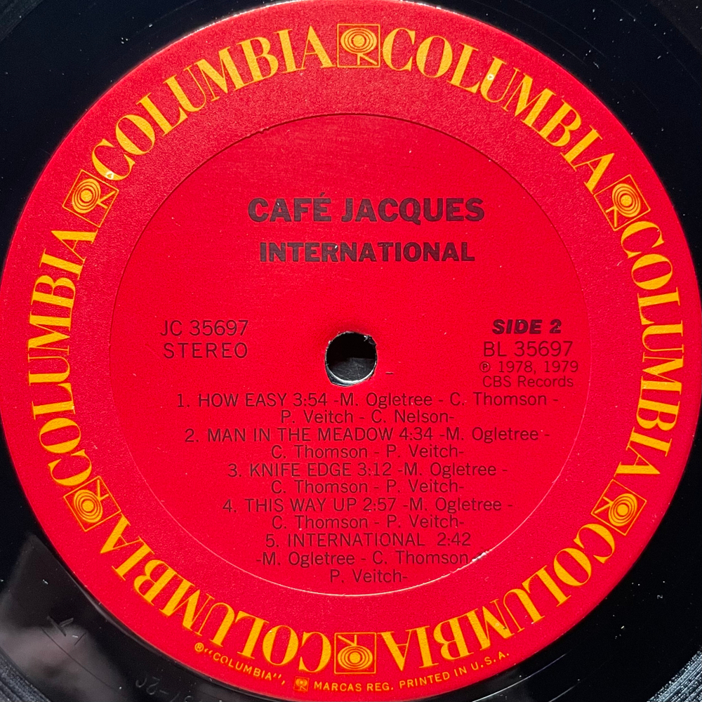 Café Jacques ‎– International (США 1979г.)
