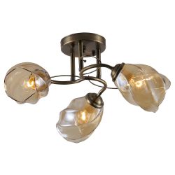 Люстра Rivoli Bruna 9130-303 3 х Е27 40 Вт модерн | Rivoli