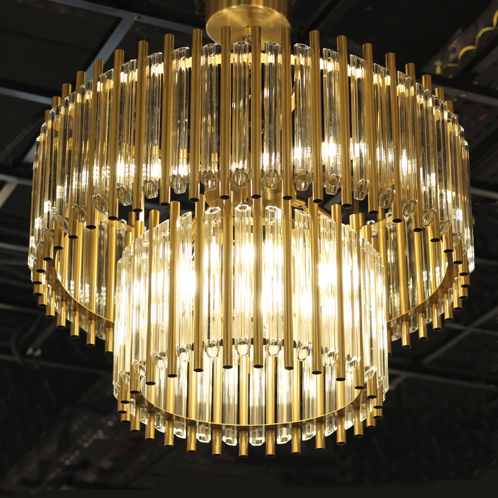 Люстра Cloyd BOULEVAR C8 / Ø60 см - латунь брашир. (арт.10638)