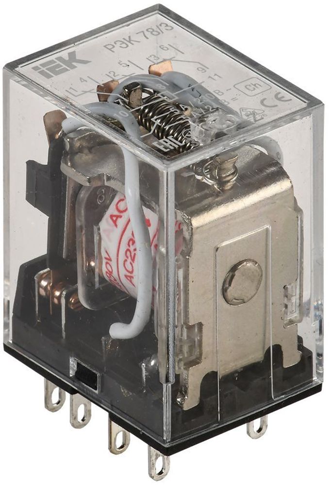 Реле промежуточное РЭК78/3(MY3) 5А 220В АC IEK