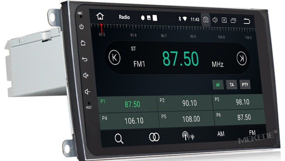 Магнитола для Porsche Cayenne 2002-2010 - Carmedia MKD-9007-P6 на Android 10, 6-ТУРБО ядер, 4ГБ-64ГБ