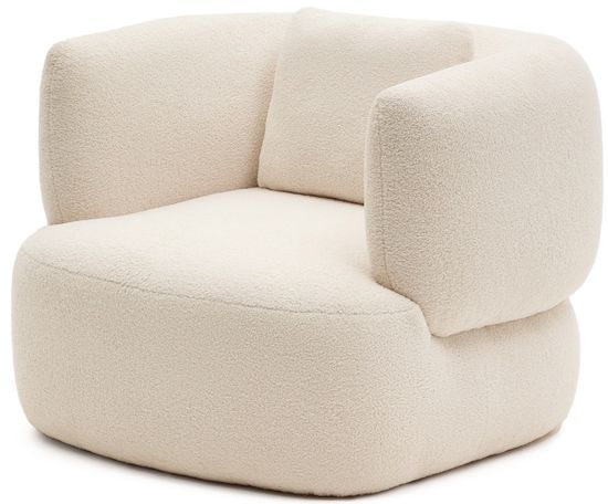 Martina Кресло из необработанной ткани букле Испания