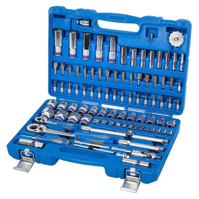 KING TONY (7596MR) Набор инструментов универсальный, 96 предметов