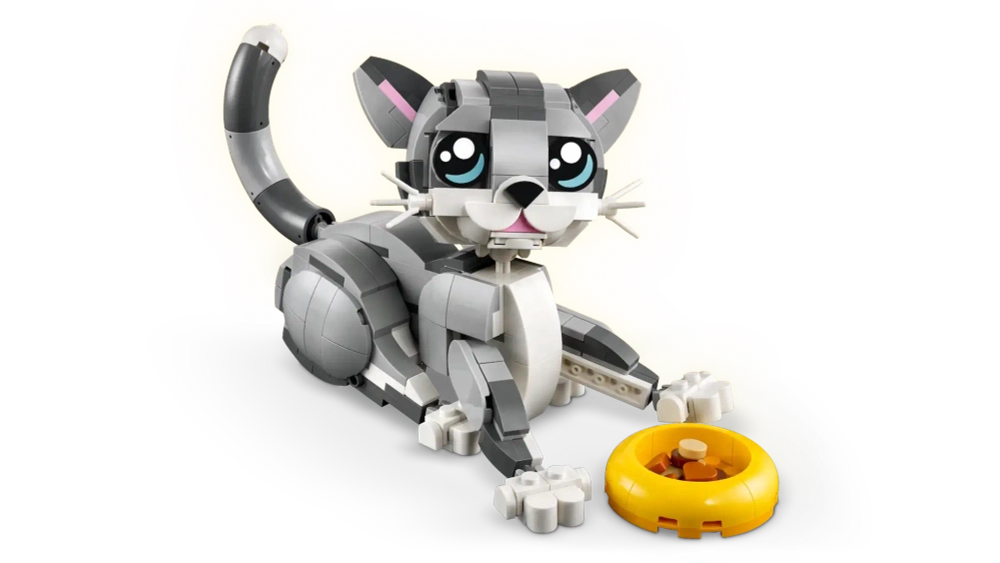 Конструктор LEGO Creator 31163 Игривый кот, 3в1