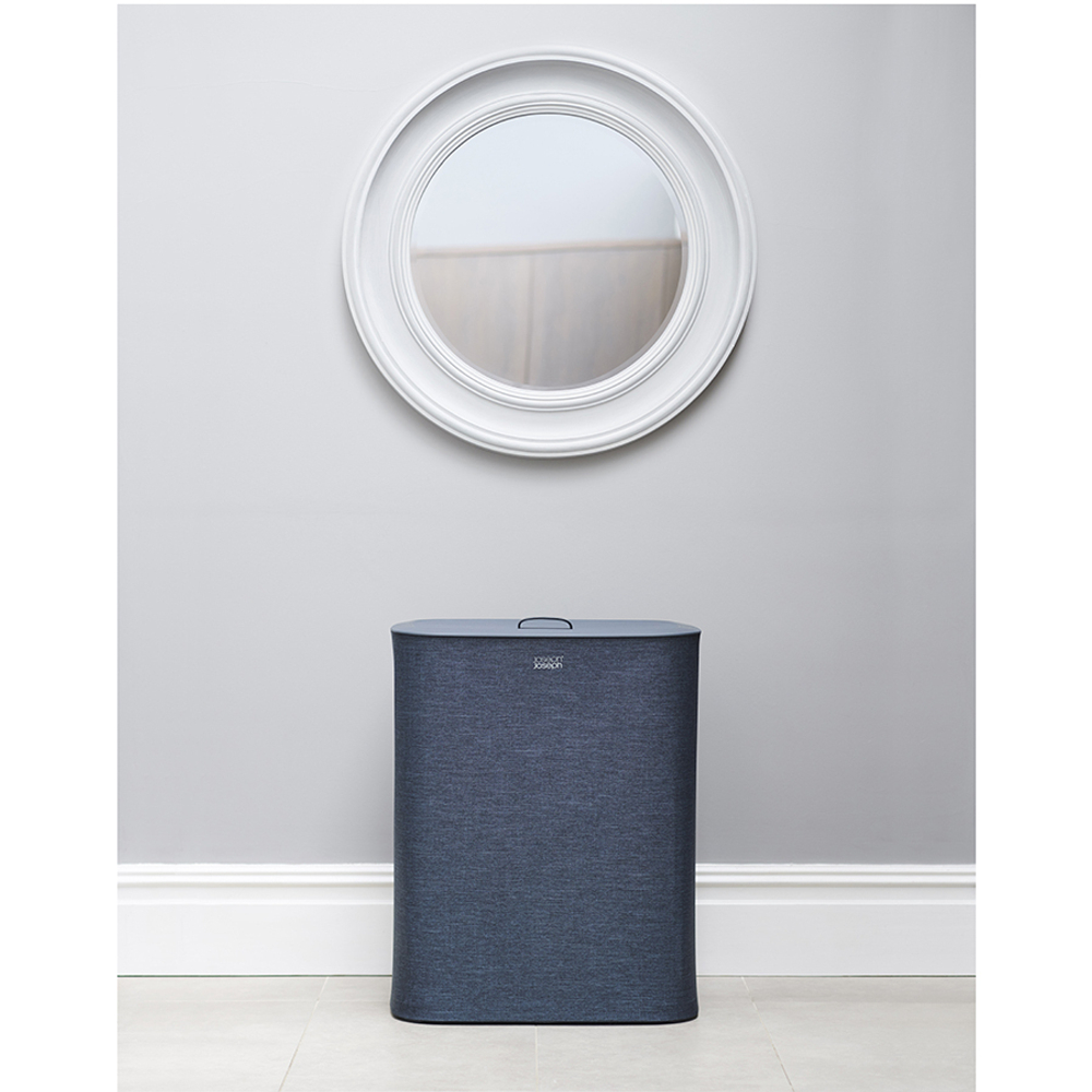 Корзина для белья tota™, 90 л, черная