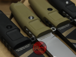 Нож Extrema Ratio Shrapnel OG - черная рукоять, клинок черный камо