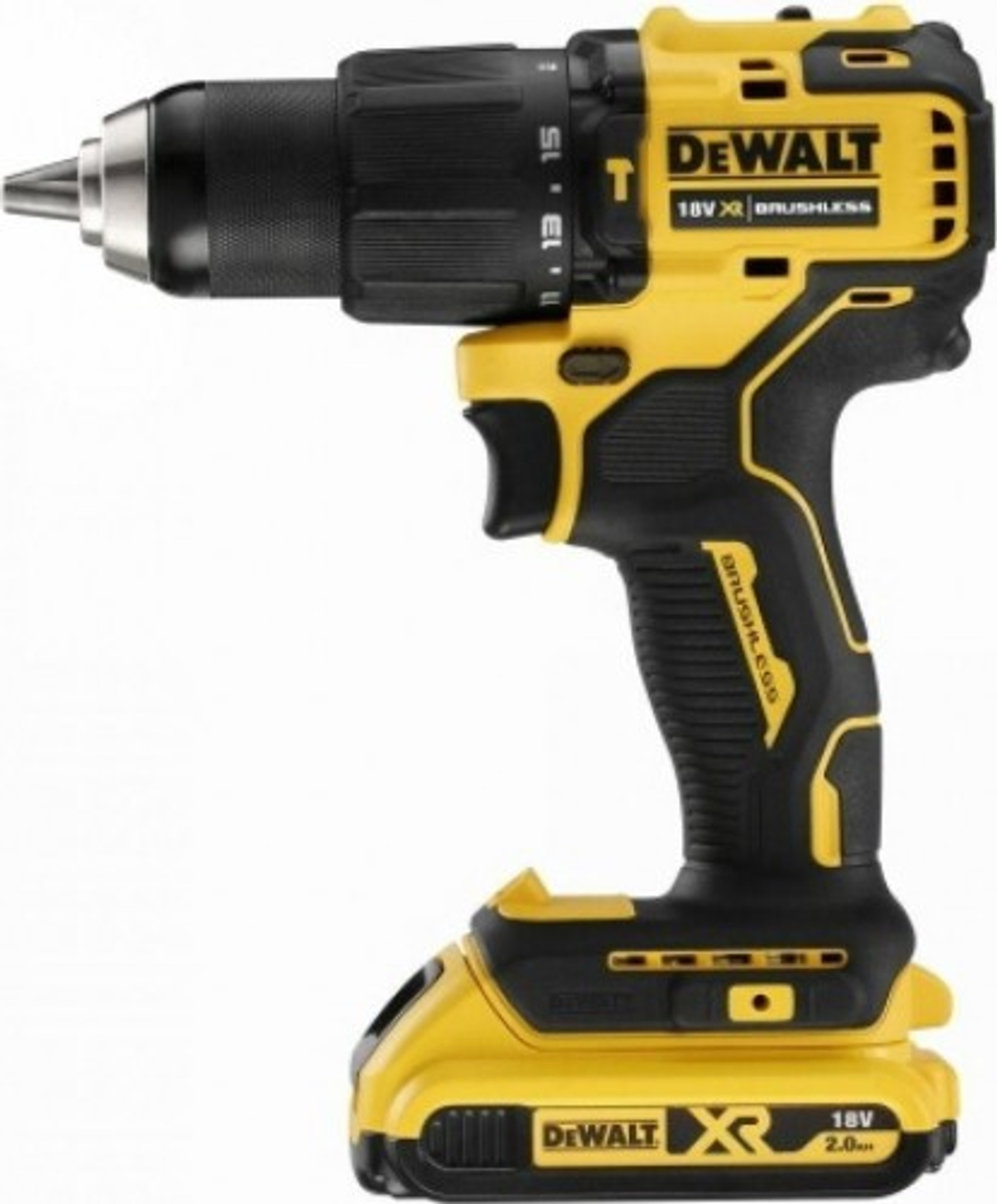 Аккумуляторная дрель-шуруповерт DeWALT DCD 709 S2T ударная, бесщеточная DCD709S2T