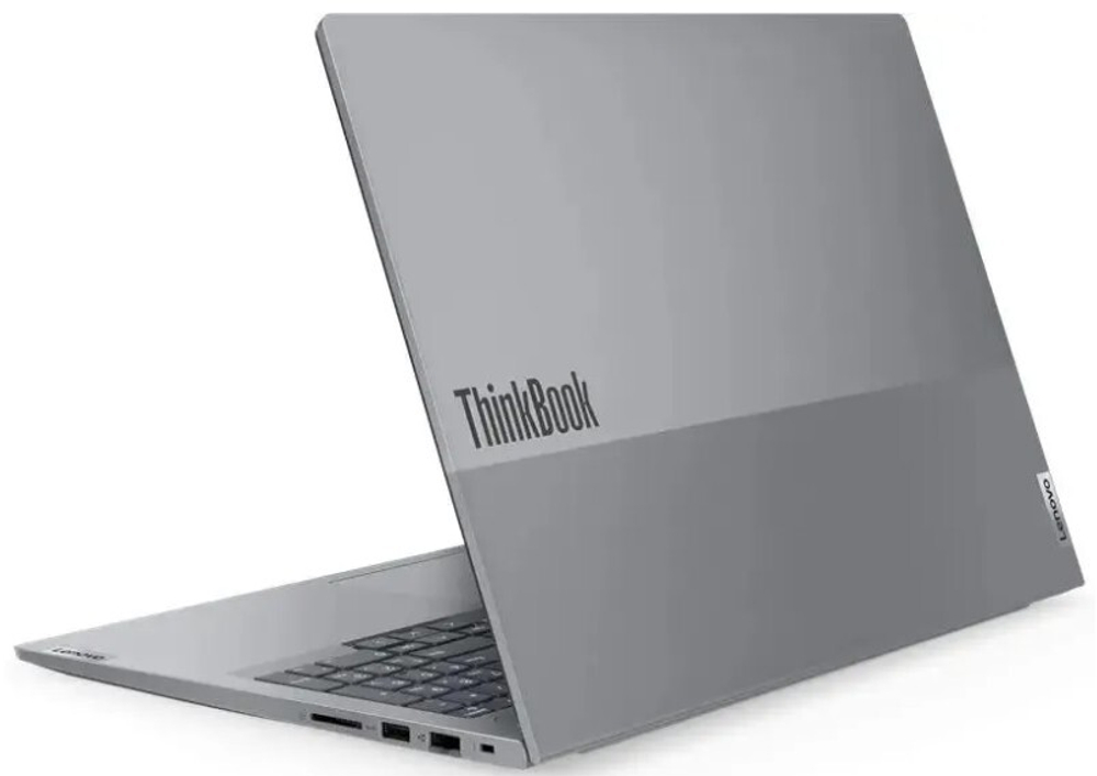 Ноутбук  Lenovo ThinkBook 16 G6 IRL 16 ", Core i5, 8 Гб RAM, 512 Гб SSD, Iris Xe Graphics, Серый