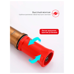 Смеситель для кухни с подключением фильтра Raglo R20.63.33, матовая медь