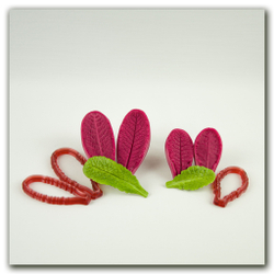 каттеры и вайнеры для полимерной глины лист примулы