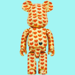 Дизайнерские игрушки BE@RBRICK 1000% Gold Heart 70cm, Gold-Heart-1000％