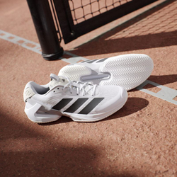 Мужские кроссовки теннисные Adidas Adizero Ubersonic 5 M Clay - белый
