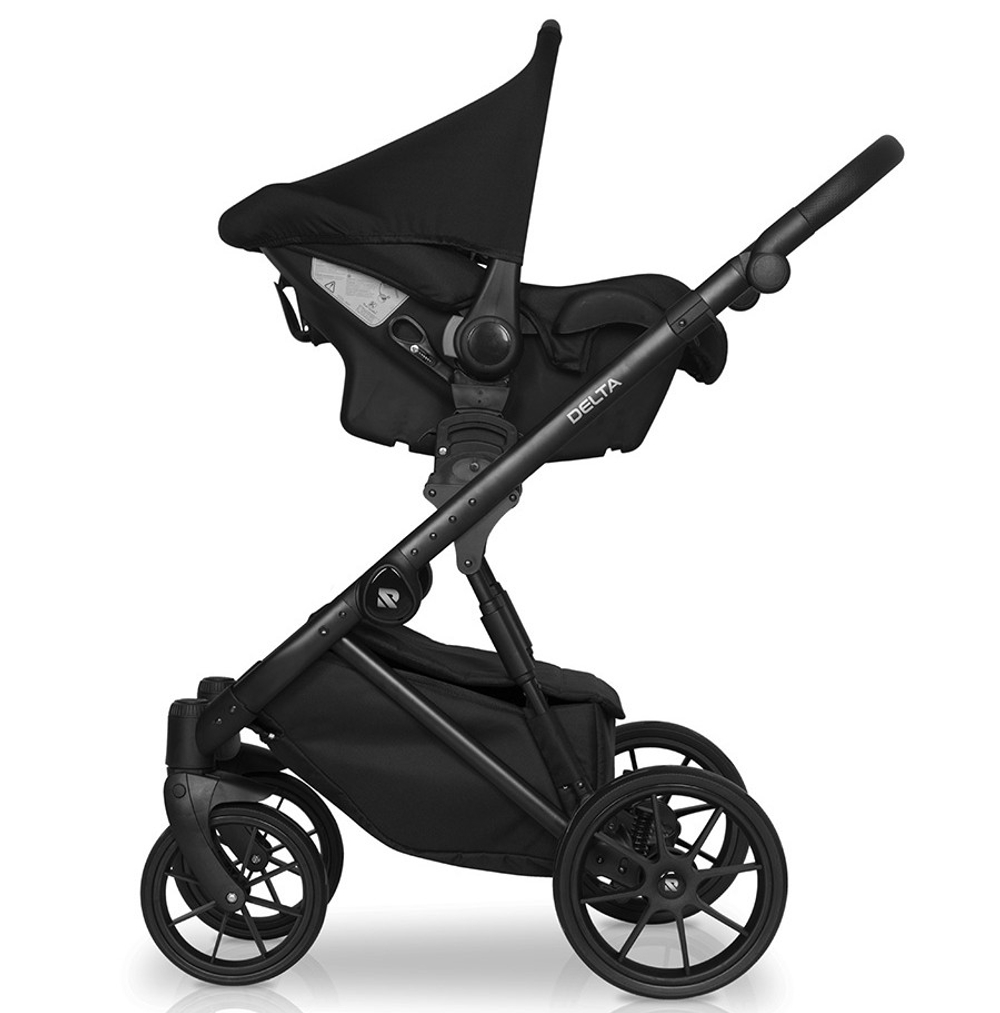 Детская коляска Riko Basic Delta Ecco 3 в 1 12 Mokka