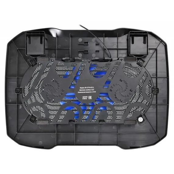Подставка для ноутбука Buro BU-LCP156-B114 15.6&quot; 1xUSB 1x 140ммFAN черная