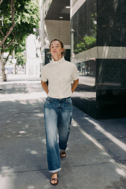 ZARA КАРДИГАН С КОРОТКИМ РУКАВОМ, ЭКРЮ