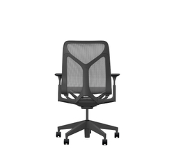Кресло Herman Miller Cosm, средняя спинка, цвет Graphite, регулируемые подлокотники