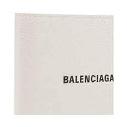Balenciaga Leather Wallet Men"s White