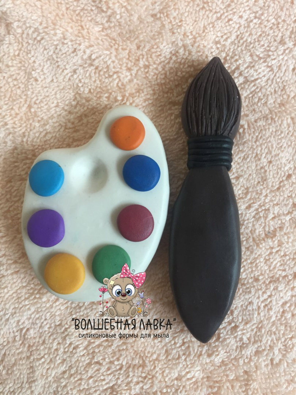 АВТОРСКАЯ Силиконовая форма Кисть