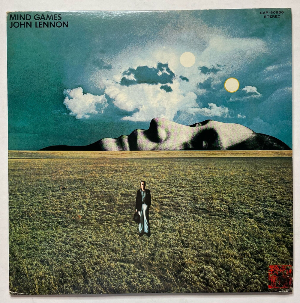 Винтажная виниловая пластинка LP John Lennon Mind Games (Japan 1973) (No Obi)