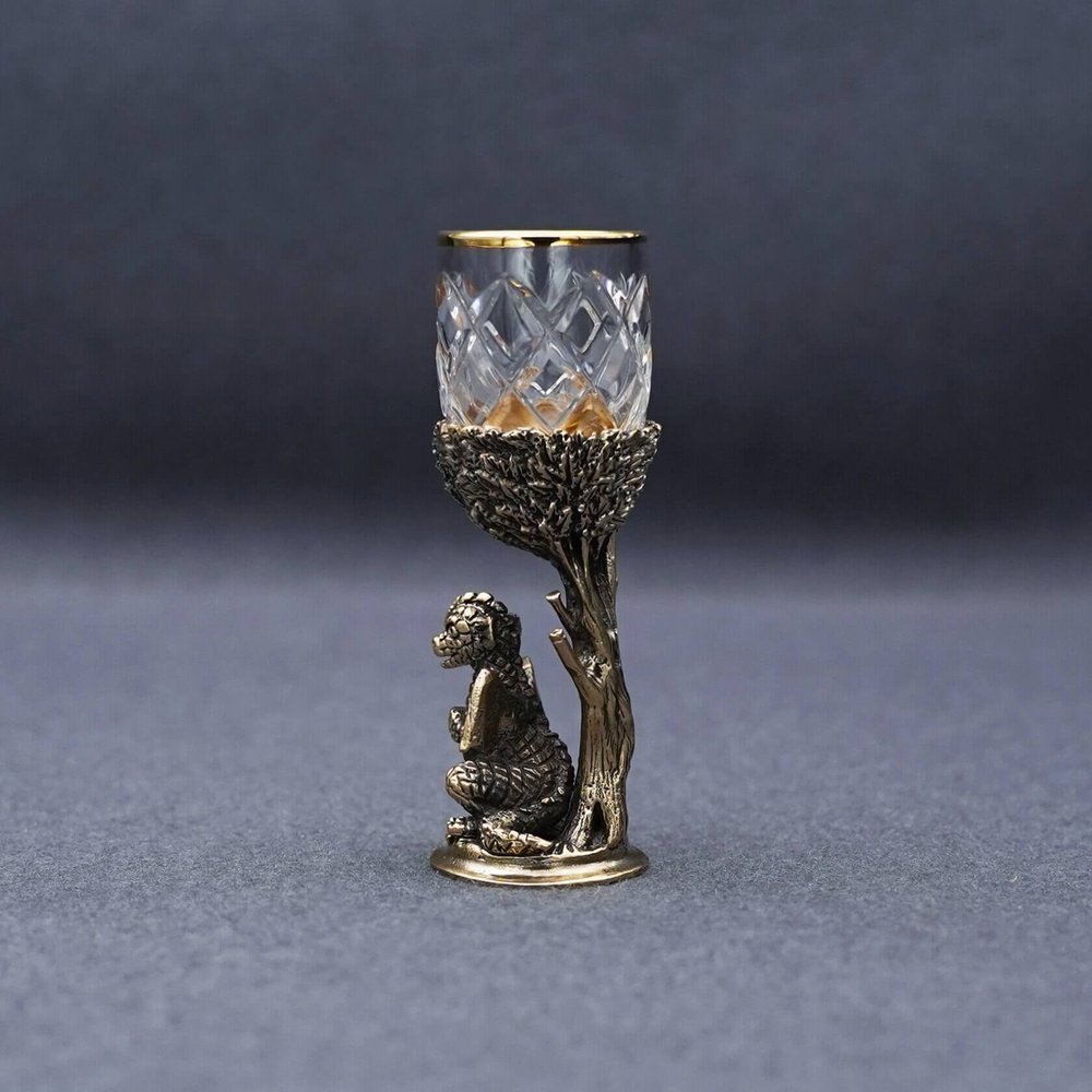 Подарочный набор стопок "Дракон" 3 шт.