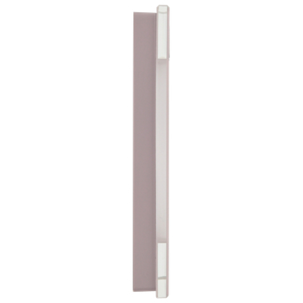 BRITE Рамка 1-местная РУ-1-2-Бр стекло розовый матовый IEK