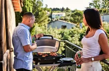 Электрический гриль Napoleon TravelQ PRO 285X, 1 тэн, на складной подставке