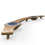 Лавка с цветочницами Botanic Twist