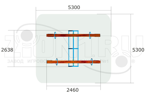 Качалка-балансир «Малютка 2»