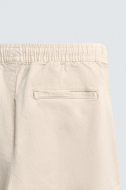 ZARA БРЮКИ КАРГО SLIM FIT, ЦВЕТ ЛЬДА