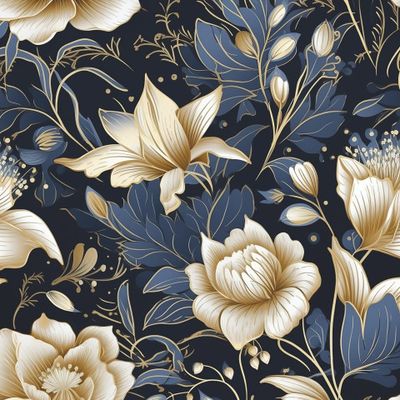 Золотые цветы